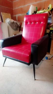 Fauteuil rétro années 60