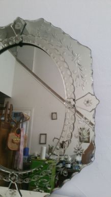 Grand miroir vénitien