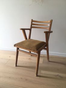 Fauteuil bridge scandinave 