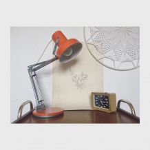 Lampe articulée orange 