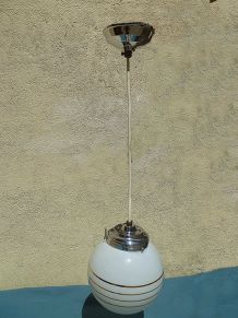 suspension  boule ancienne vintage