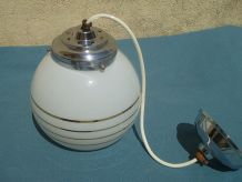 suspension  boule ancienne vintage