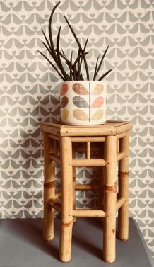 Petite table /sellette / guéridon en bambou