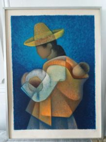 Lithographie originale Louis TOFFOLI