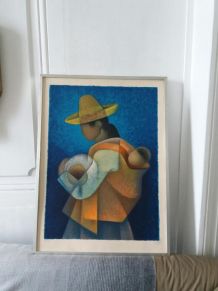 Lithographie originale Louis TOFFOLI