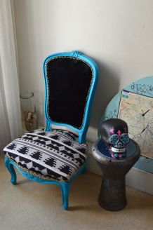 Fauteuil Louis Philippe Aztèque