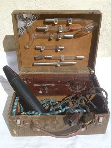 Coffret d'électro-thérapie "Holo-electron",Unis France Paris