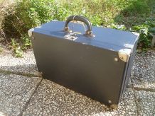 valise  ancienne bois , cartonnée, vintage