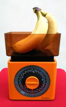 Balance de cuisine orange Teraillon - Vintage
