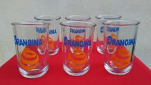 lot de 6 verres "Orangina" Matali Crasset 2006