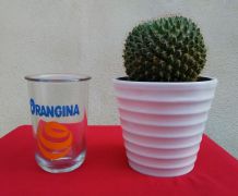 lot de 6 verres "Orangina" Matali Crasset 2006