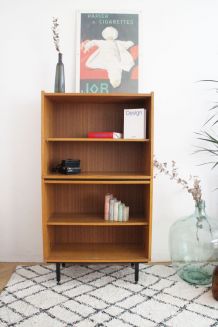 Meuble bibliothèque vintage 1950/60's style Pierre Guariche