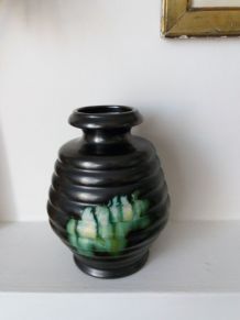 Vase vintage en céramique belge