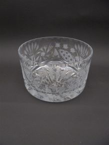 Vide poche en cristal