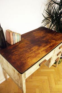 Bureau vintage années 50 relooké
