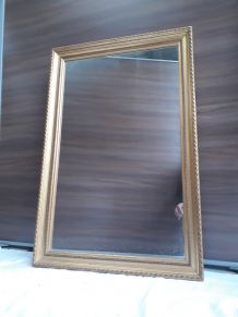 miroir de style ancien cadre dorure 