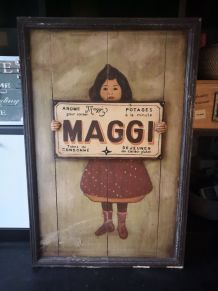 Panneau publicitaire Maggi