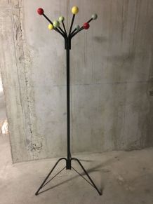 Portemanteau tripode années 50