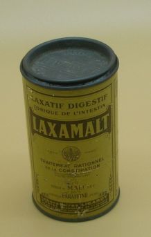 Boîte en fer 1950, "Laxamalt"