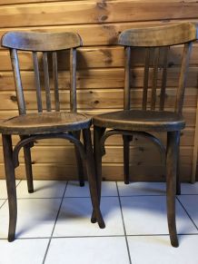 Chaises bistrot Baumann