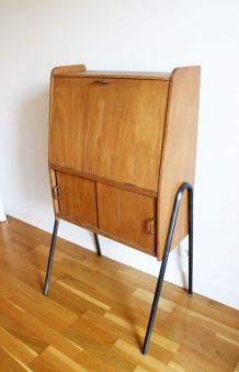 RARE - Secrétaire vintage annés 50 type Hitier