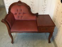 Meuble téléphone, fauteuil d'entrée