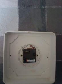  Ancienne pendule murale Jaz 1950 de cuisine bakélite 