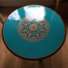 Table basse artisanat marocain