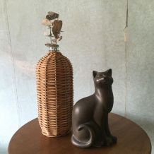 Statue chat en résine 