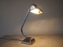 Lampe de bureau vintage en métal, style atelier / industriel