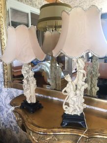 2 LAMPES CHINOISES