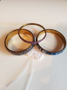3 bracelets vintage 