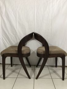 Chaises gondoles de Baumann