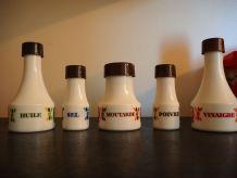 Lot condiments MOBIL 