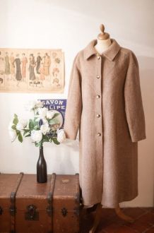 Magnifique manteau vintage made in France