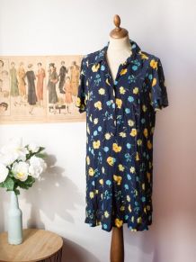 Robe fleurie vintage