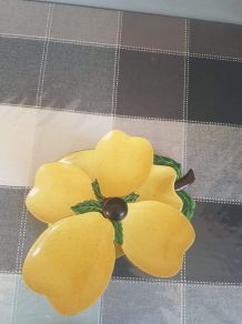 ancien serviteur apéritif années 60 5 coupes 