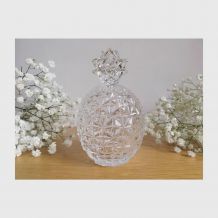 Bonbonnière ananas cristal d’Arques