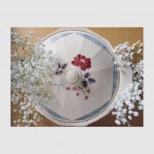 Soupière Digoin Sarreguemines 