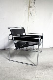 Fauteuil Wassily B3 de Marcel Breuer Edition 70's