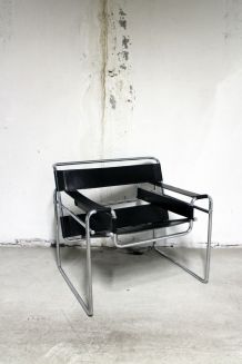 Fauteuil Wassily B3 de Marcel Breuer Edition 70's