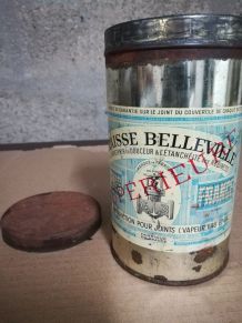 Pot ancien de graisse "Belleville"