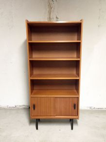 Meuble bibliothèque vintage 1950's style Pierre Guariche