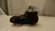 Vintage collection briquet chaussure en bois marque penguin 