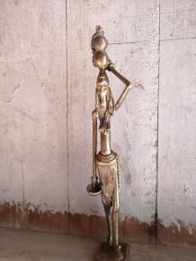 Statuette en laiton 