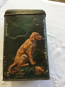 Boite en métal biscuiterie Caiffa 