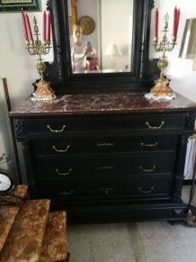 COMMODE AVEC MIROIR 