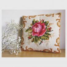 Coussin brodé 