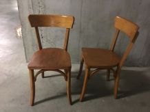 Paire de chaises bistrot Luterma années 60