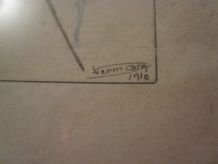 ancien cadre le Vestibule 1910